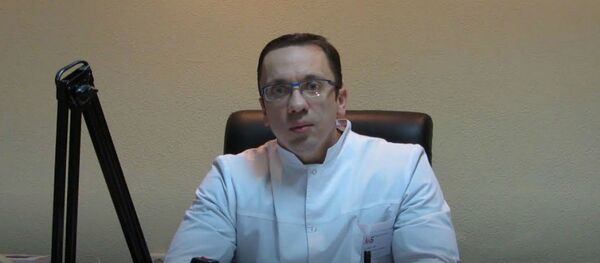Заместитель главного врача Могилёвской больницы №1 Алексей Щербинский  - Sputnik Беларусь