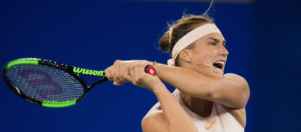 Беларуская тэнісістка Арына Сабаленка Беларуская тэнісістка Арына Сабаленка - Sputnik Беларусь