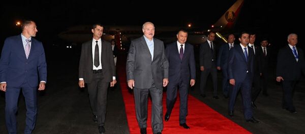 Рабочий визит президента Беларуси Александра Лукашенко в Таджикистан Рабочий визит президента Беларуси Александра Лукашенко в Таджикистан - Sputnik Беларусь