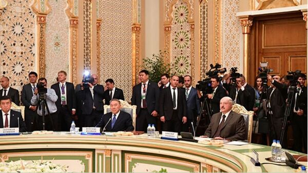 Заседание Совета глав государств СНГ в узком формате - Sputnik Беларусь