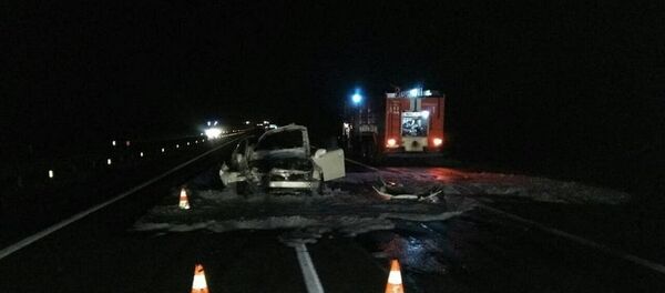 На месте ДТП в Дзержинском районе - Sputnik Беларусь