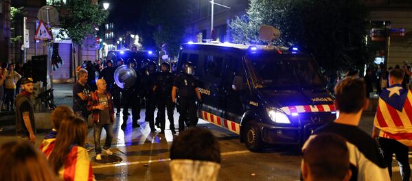 Митинги в годовщину референдума независимости Каталонии прошли в Испании - Sputnik Беларусь