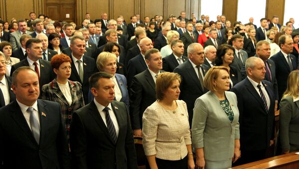 Осенняя сессия Палаты представителей открылась в Минске - Sputnik Беларусь