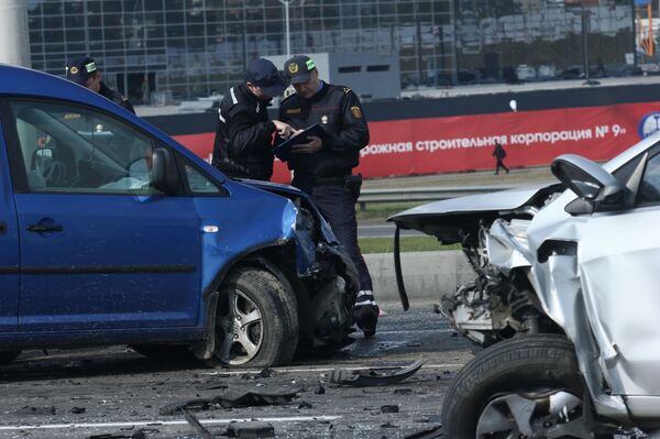 Три человека пострадали в ДТП на проспекте Независимости - Sputnik Беларусь