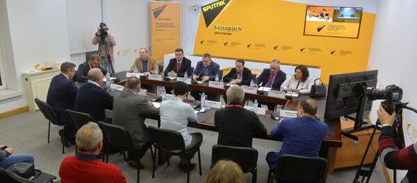Круглы стол на тэму: Дакументальнае кіно ў эпоху постпраўды ў прэс-цэнтры Sputnik Круглы стол на тэму: Дакументальнае кіно ў эпоху постпраўды ў прэс-цэнтры Sputnik - Sputnik Беларусь
