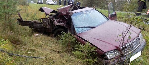 Последствия ДТП в Глусском районе - Sputnik Беларусь