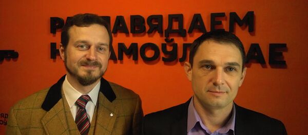 Грамадскія дзеячы Уладзіслаў Валаховіч і Пётр Шапко - Sputnik Беларусь