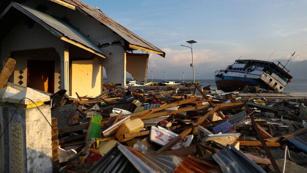 Землетрясение и цунами в Индонезии - Sputnik Беларусь