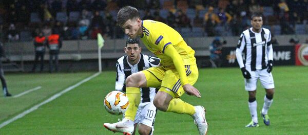 Игровой момент матча Игровой момент матча - Sputnik Беларусь