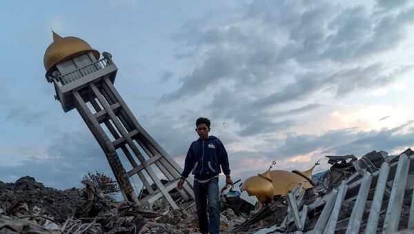 Землетрясение в Индонезии - Sputnik Беларусь