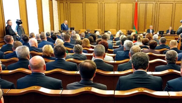 Премьер-министр Сергей Румас представлен Палате представителей - Sputnik Беларусь