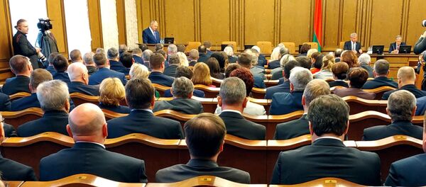 Премьер-министр Сергей Румас представлен Палате представителей - Sputnik Беларусь