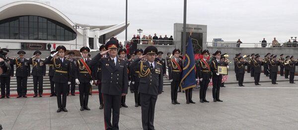 Торжества по случаю 100-летия уголовного  розыска  прошли в Минске - Sputnik Беларусь