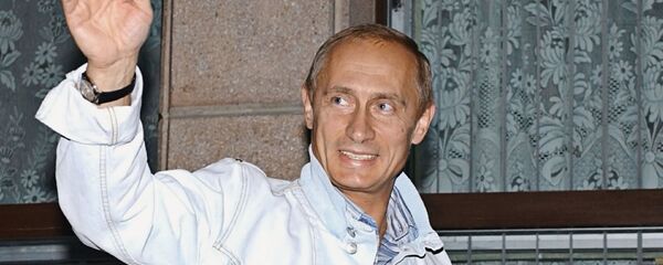 Президент РФ Владимир Путин во время краткосрочного отпуска в Алтайском крае - Sputnik Беларусь