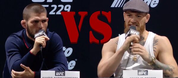 Словесный баттл Нурмагомедова и Макгрегора Словесный баттл Нурмагомедова и Макгрегора - Sputnik Беларусь