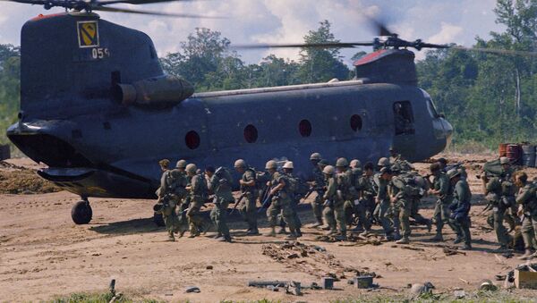 Американские солдаты во Вьетнаме, архивное фото - Sputnik Беларусь