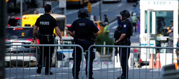 Полиция в Нью-Йорке Полиция в Нью-Йорке - Sputnik Беларусь