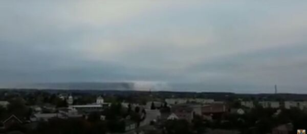 ГСЧС опубликовала видео пожара и взрывов на складах под Черниговом ГСЧС опубликовала видео пожара и взрывов на складах под Черниговом - Sputnik Беларусь