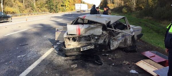 Последствия ДТП на Смоленщине - Sputnik Беларусь