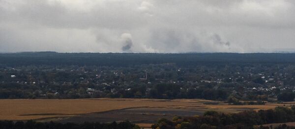 Взрывы на военном складе под Черниговом Взрывы на военном складе под Черниговом - Sputnik Беларусь