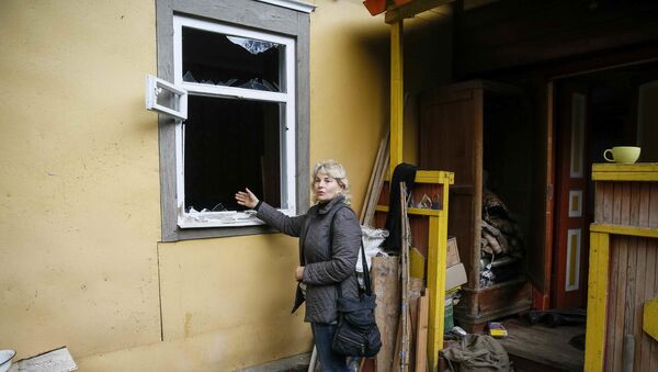 В поселке Дружба в домах повыбивало окна - Sputnik Беларусь