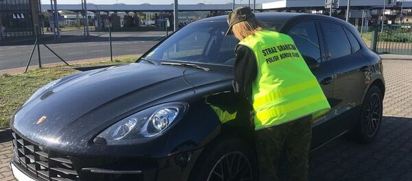 Задержанный на границе Porsche - Sputnik Беларусь