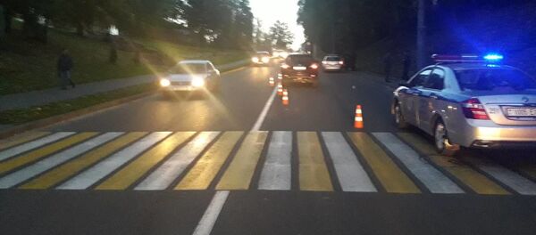 Место ДТП в Полоцке - Sputnik Беларусь