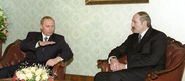 Первый рабочий визит Владимира Путина в Беларусь Первый рабочий визит Владимира Путина в Беларусь - Sputnik Беларусь