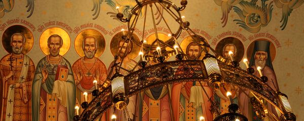 Храм-памятник в честь Всех Святых Храм-памятник в честь Всех Святых - Sputnik Беларусь