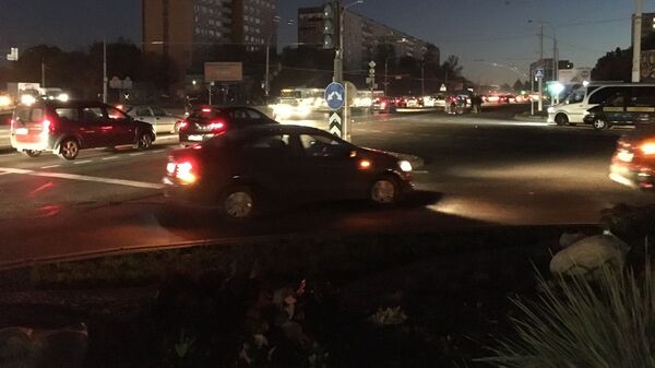 Проспект Пушкина частично остался без света 12 октября - Sputnik Беларусь