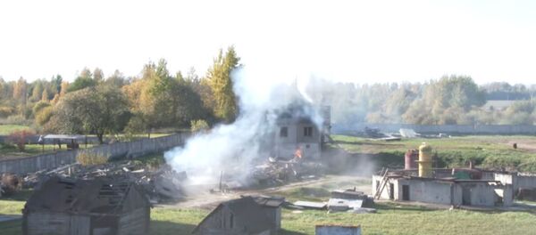 Показательные учения МЧС по ликвидации последствий радиационных и чрезвычайных ситуаций - Sputnik Беларусь