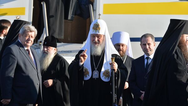 Патриарх Московский и всея Руси Кирилл прибыл в Минск - Sputnik Беларусь