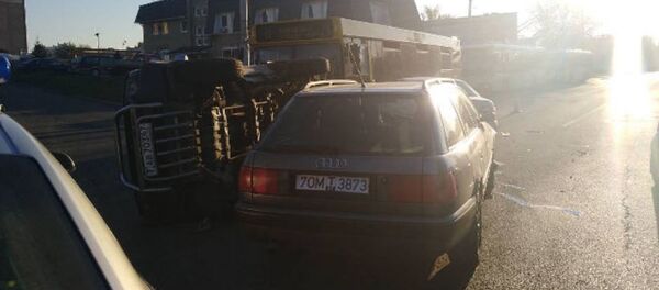 Массовое ДТП в Минске - Sputnik Беларусь