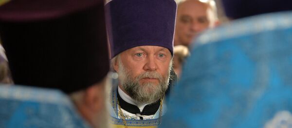 Протоиерей Федор Повный - настоятель храма Всех Святых - Sputnik Беларусь