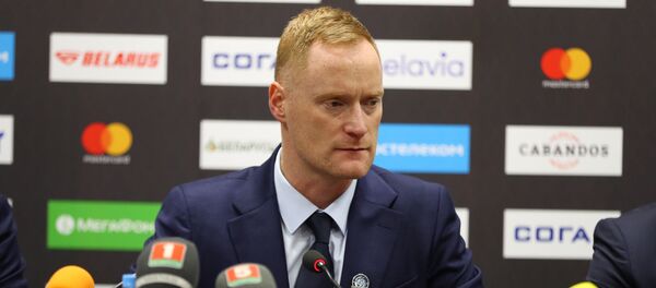 Галоўны трэнер ХК Дынама-Мінск Гордзі Дуайер Галоўны трэнер ХК Дынама-Мінск Гордзі Дуайер - Sputnik Беларусь