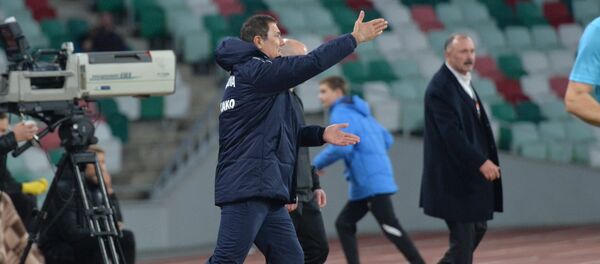 Главный тренер сборной Молдовы по футболу Александр Спиридон - Sputnik Беларусь