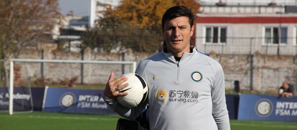 Вице-президент минского Интера Хавьер Дзанетти - Sputnik Беларусь