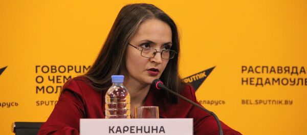 Беларуская пісьменніца Ірына Карэніна Беларуская пісьменніца Ірына Карэніна - Sputnik Беларусь