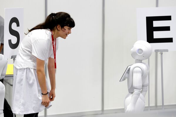 Всемирный саммит роботов в Токио  - Sputnik Беларусь