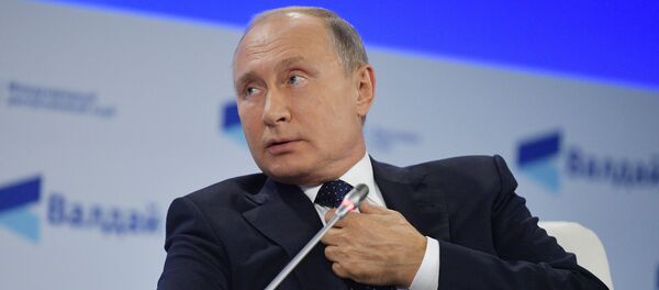Президент РФ В. Путин принял участие в заседании клуба Валдай - Sputnik Беларусь
