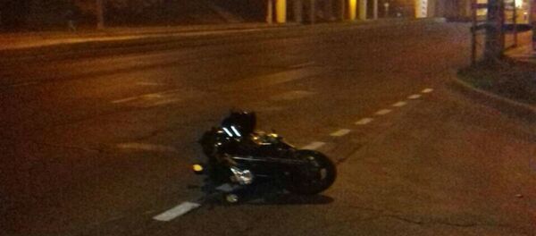 ДТП с участием мотоциклистки в Минске - Sputnik Беларусь