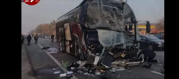 Видео с места ДТП, где погибла КВНщица Марина Поплавская - Sputnik Беларусь