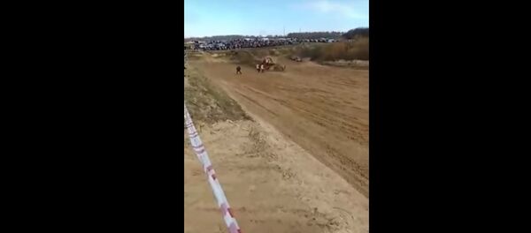 Наезд багги на судей автогонок в Витебске - Sputnik Беларусь