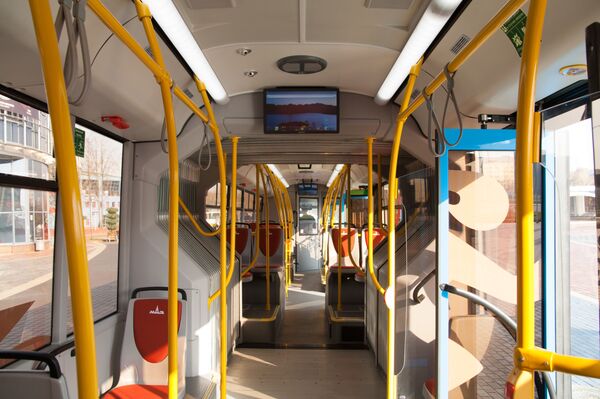 МАЗ готовит премьеру: новый автобус-гармошку покажут на выставке в Москве - Sputnik Беларусь