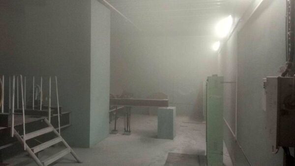 Дым в помещении в гипермаркете - Sputnik Беларусь