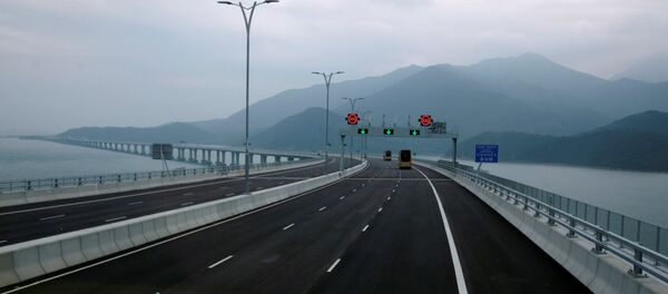 К 2030 году каждый день по мосту будут проезжать более 29 тысяч транспортных средств и свыше 120 тысяч пассажиров - Sputnik Беларусь