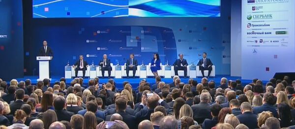 Выступление Путина на бизнес форуме Опора России - Sputnik Беларусь