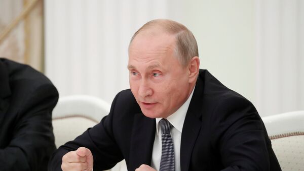 Президент России Владимир Путин - Sputnik Беларусь
