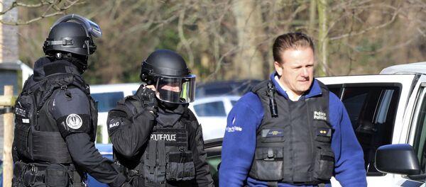 Сотрудники бельгийской полиции - Sputnik Беларусь