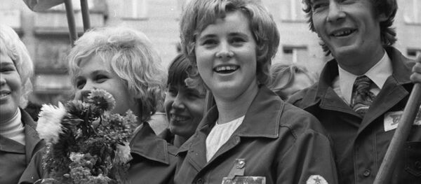 Новый отряд строителей БАМа отправляется на Дальний Восток Новый отряд строителей БАМа отправляется на Дальний Восток - Sputnik Беларусь